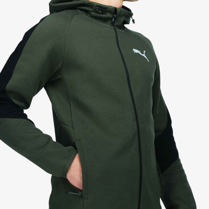 Puma PUMA EVOSTRIPE FULL-ZIP HOODIE 