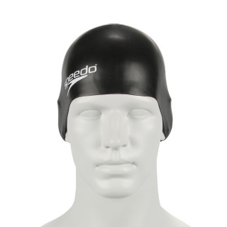 Speedo Шапка за плуване MOULDED SILICONE CAP JU BLACK 