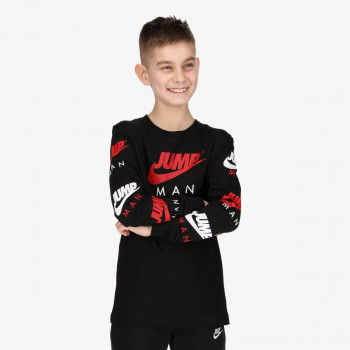 Nike- Haddad Тениска с дълги ръкави JUMPMAN TRIPLE THREAT 