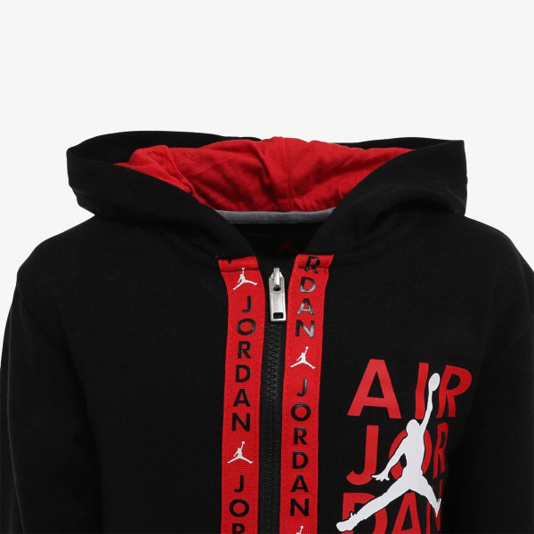 Nike Суитшърт JDB VERT TAPE FT FZ HOODIE 