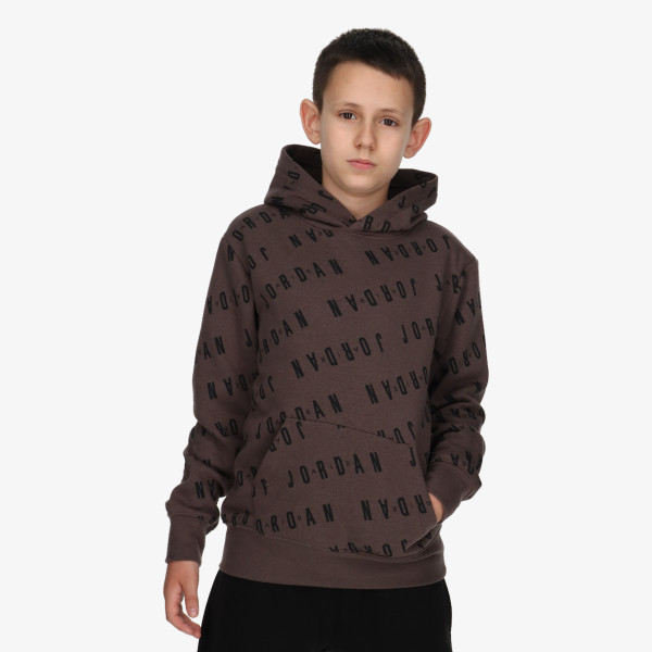 Nike Суитшърт JDB ESSENTIALS AOP PULLOVER 