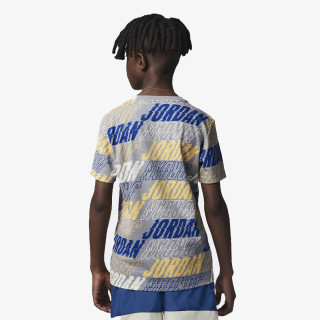 Nike JDB JM VIBES AOP SS TEE 