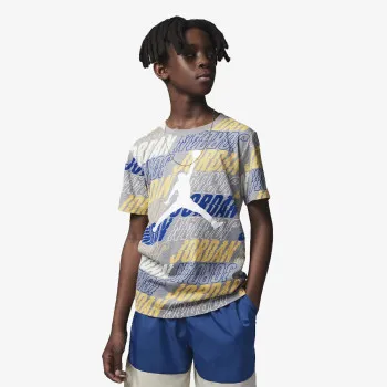 Nike- Haddad ТЕНИСКА JDB JM VIBES AOP SS TEE 