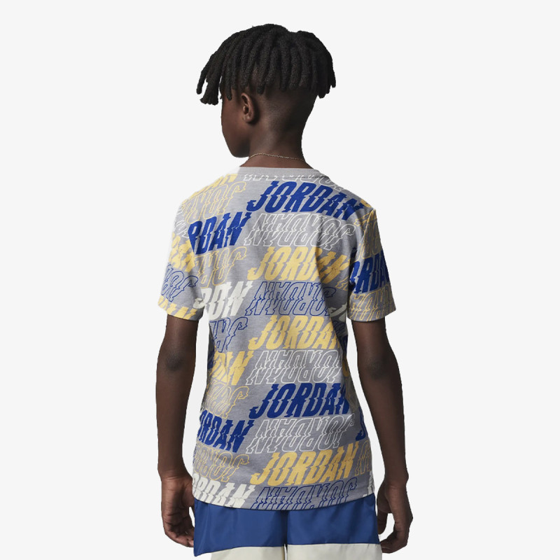 Nike JDB JM VIBES AOP SS TEE 