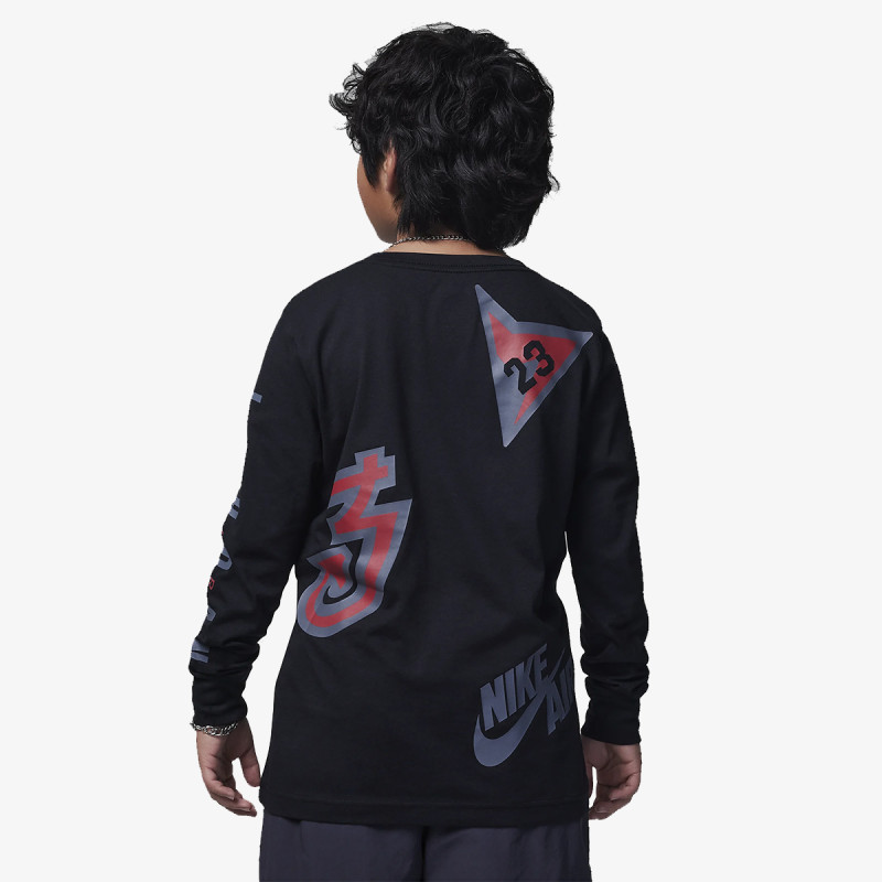Nike JDB ALL OVER RETRO L/S TEE 