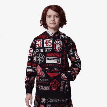 Nike Суитшърт JDB MJ ESSENTIALS AOP PO 