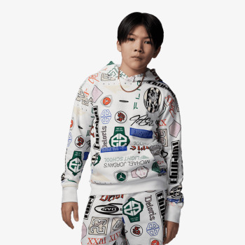 Nike Суитшърт JDB MJ ESSENTIALS AOP PO 