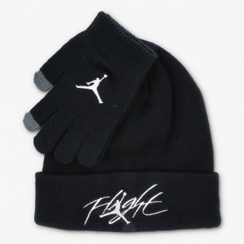 JORDAN JAN JORDAN FLIGHT BEANIE SET 