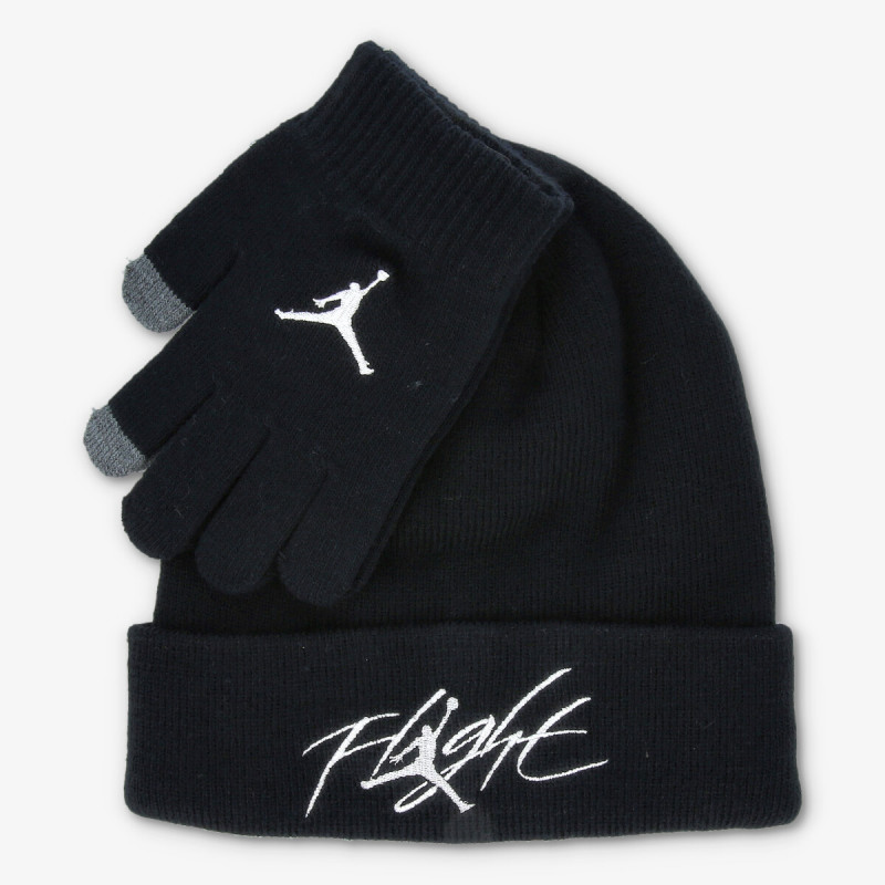 JORDAN JAN JORDAN FLIGHT BEANIE SET 