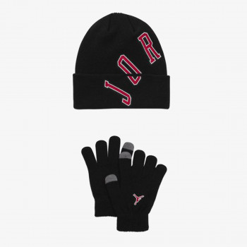 JORDAN JAN JORDAN VARSITY BEANIE SET 