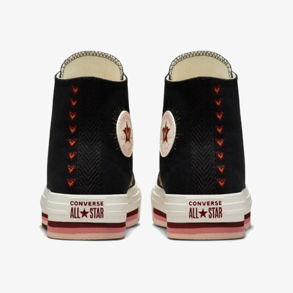 Converse Маратонки CHUCK TAYLOR ALL STAR LIFT PLATFORM HEARTS 