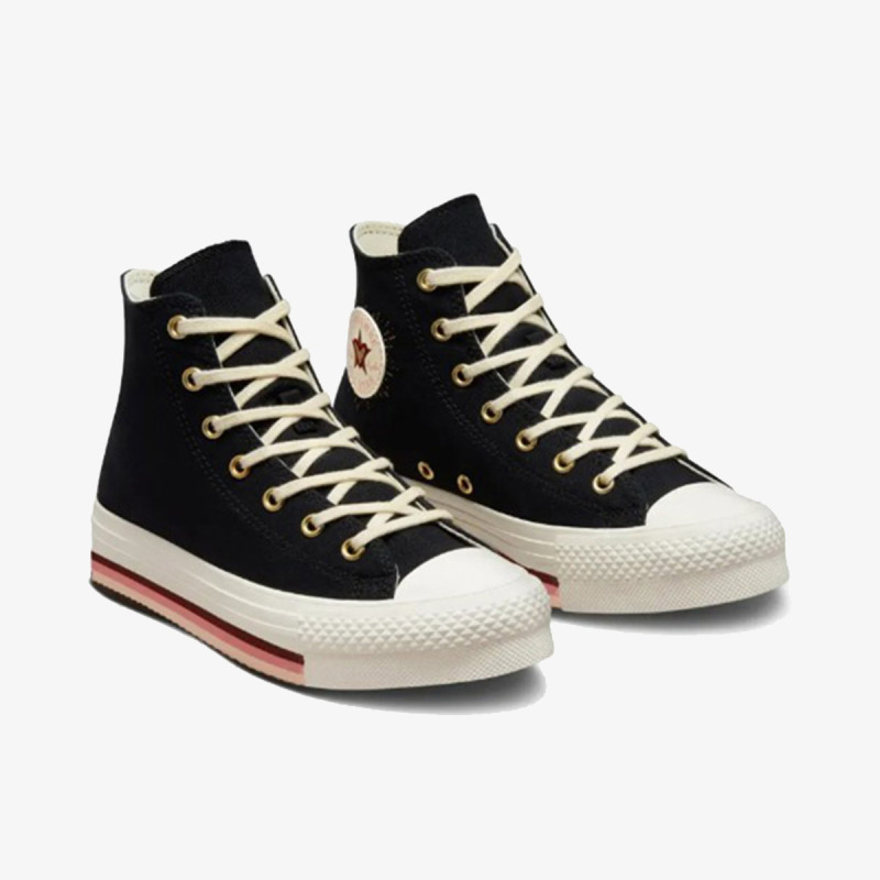 Converse CHUCK TAYLOR ALL STAR LIFT PLATFORM HEARTS 