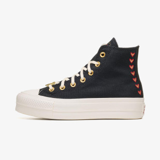 Converse Маратонки CHUCK TAYLOR ALL STAR LIFT PLATFORM HEARTS 