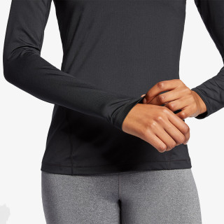 Nike W NP TOP LS ALL OVER MESH 