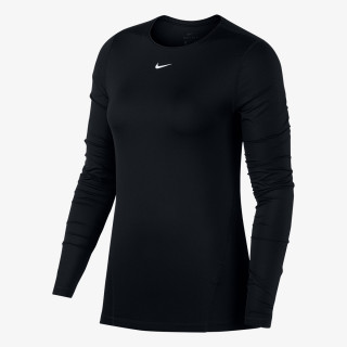 Nike W NP TOP LS ALL OVER MESH 