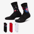 Nike Чорапи NHB3PK CREW BOYS BOXY SOCK 