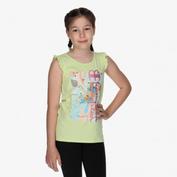 Champion GIRLS ART SLEEVELESS T-SHIRT 