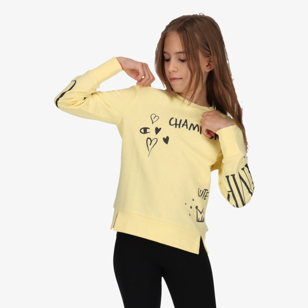 Champion Суитшърт GIRLS DIARY CREWNECK 