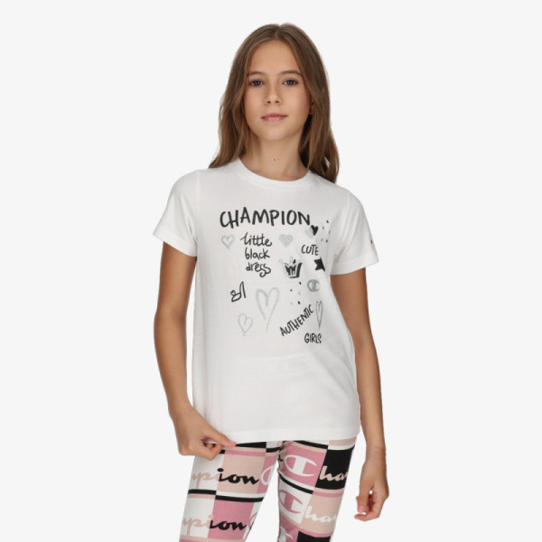 Champion Тениска GIRLS DIARY T-SHIRT 