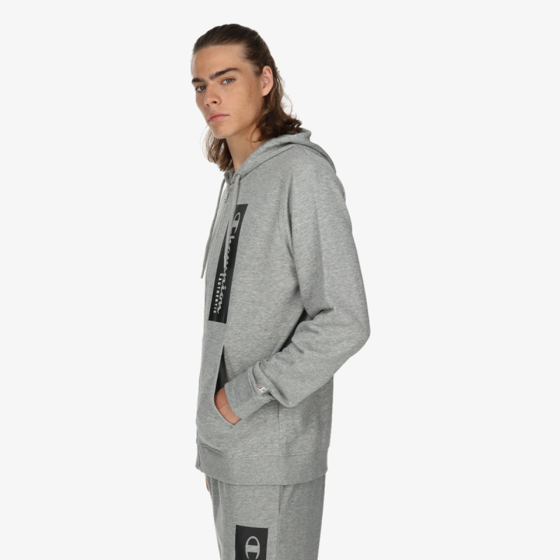 Champion BIG LOGO FULL ZIP HOODY 