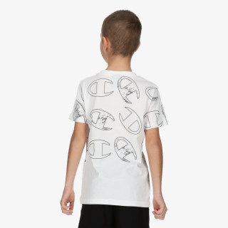 Champion Тениска BOYS ALL OVER T-SHIRT 