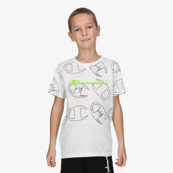 Champion Тениска BOYS ALL OVER T-SHIRT 