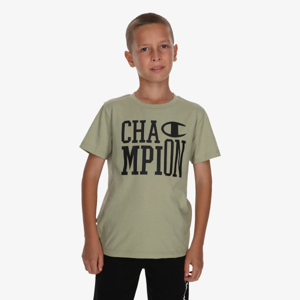 Champion Тениска BOYS COLLEGE LOGO T-SHIRT 