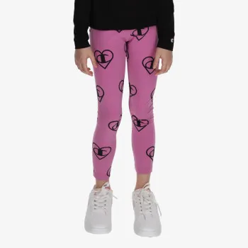 CHAMPION КЛИН GIRLS HEART AOP LEGGINGS 