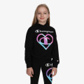 Champion Суитшърт GIRLS HEART HOODY 