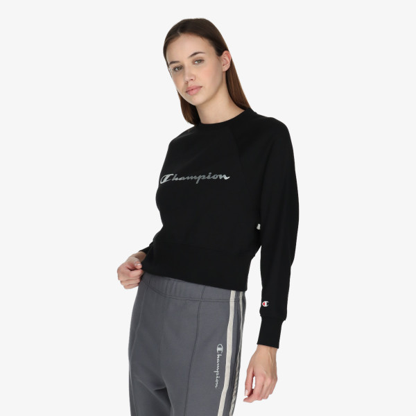 Champion Суитшърт WHITE TAPE CREWNECK 