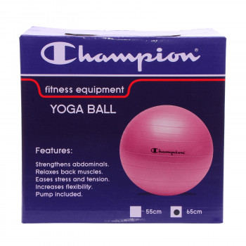 Champion Топка за фитнес CHAMPION YOGA BALL PINK 