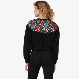 Nike W NSW HRTG CREW FLC FLORAL 