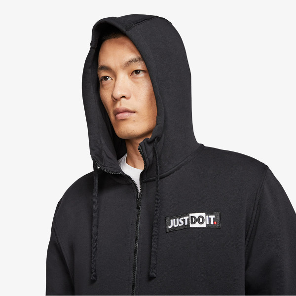 Nike Суитшърт M NSW JDI HOODIE FZ FLC BSTR 