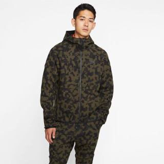 Nike M NSW TCH FLC HOODIE FZ AOP 