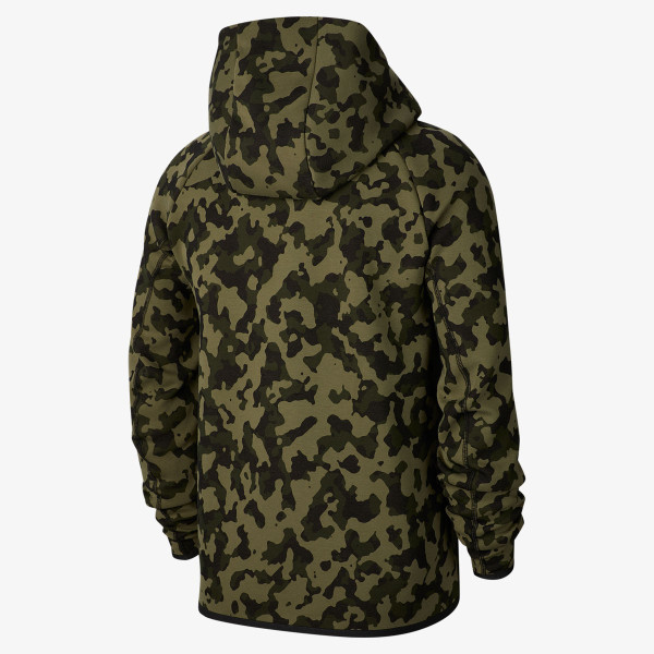 Nike M NSW TCH FLC HOODIE FZ AOP 