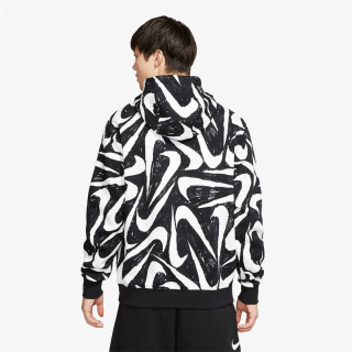 Nike M NSW CLUB HOODIE PO BB AOP 2 