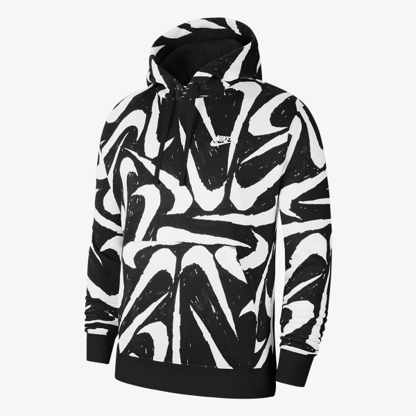 Nike Суитшърт M NSW CLUB HOODIE PO BB AOP 2 