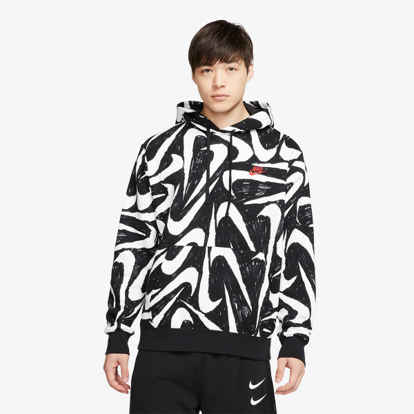 Nike Суитшърт M NSW CLUB HOODIE PO BB AOP 2 