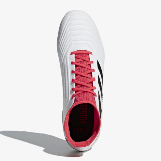 adidas Футболни обувки PREDATOR 18.3 FG FTWWHT/CBLACK/REACOR 