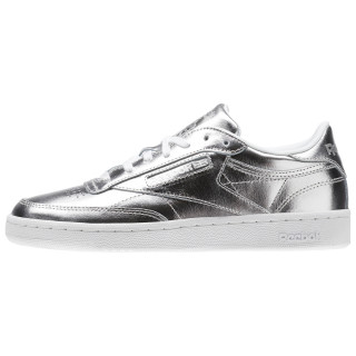 Reebok CLUB C 85 S SHINE   SILVER/WHITE 
