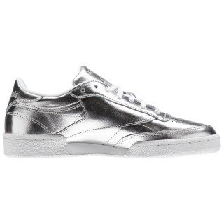 Reebok CLUB C 85 S SHINE   SILVER/WHITE 