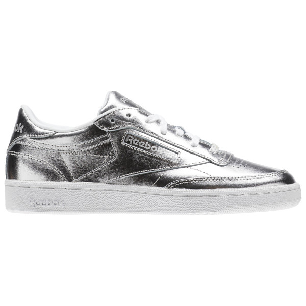 Reebok CLUB C 85 S SHINE   SILVER/WHITE 
