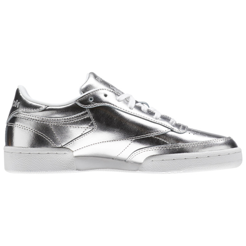 Reebok CLUB C 85 S SHINE   SILVER/WHITE 