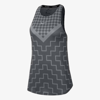 Nike W NK TANK RUNWAY GEO PR 