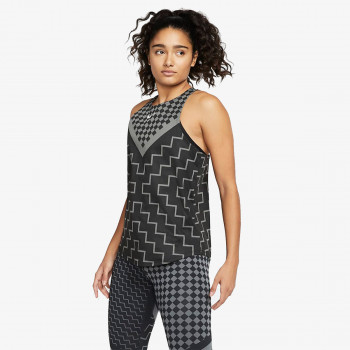 Nike W NK TANK RUNWAY GEO PR 