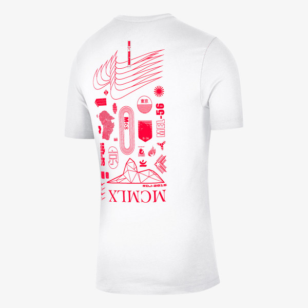 Nike M NSW WORLDWIDE GLOBE SS TEE 