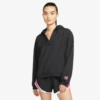 Nike Суитшърт W NK IC WVN HD PO JKT 