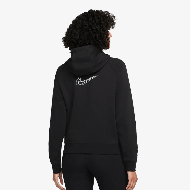 Nike W NSW FZ HOODIE BB FLC PRNT 