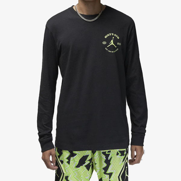 Nike M J DF SPRT BC GFX LS CREW 