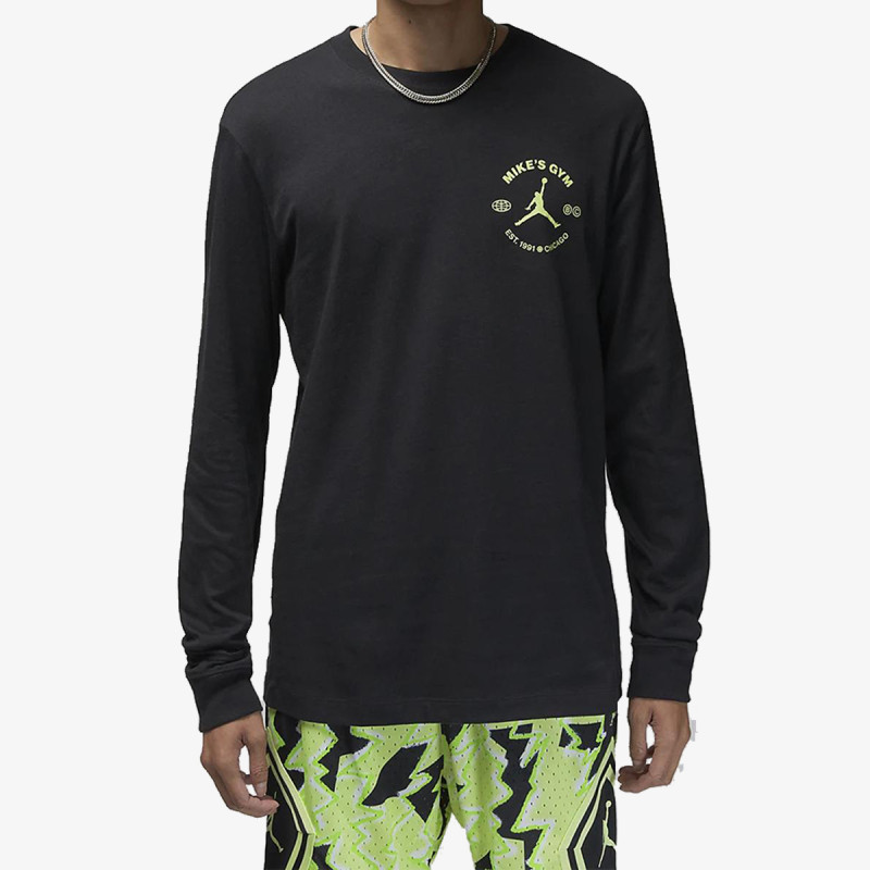 Nike M J DF SPRT BC GFX LS CREW 